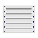 Distribution board insert KVN 60mm, 5-21K, 5-rows