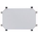 Mounting plate,plastic,for CI43 enclosure