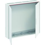 B46 ComfortLine B Wall-mounting cabinet, Surface mounted/recessed mounted/partially recessed mounted, 288 SU, Grounded (Class I), IP44, Field Width: 4, Rows: 6, 950 mm x 1050 mm x 215 mm