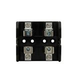 Eaton Bussmann series Class T modular fuse block, 600 Vac, 600 Vdc, 31-60A, Box lug, Two-pole