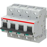 Circuit breaker 50kA, 100A, D char, 4 pole