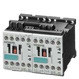 Reversing contactor assembly AC-3, 3 kW/400 V, 48 V DC 3-pole, Size S00 Screw terminal Electrical and mechanical  3RA1315-8XB30-1BW4