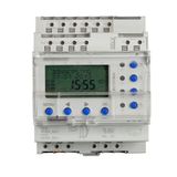 Digital 4 channel Astro- and year time switch 4MW