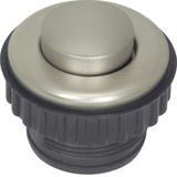 Push-button, NO contact, TS, stainless steel matt, brushed nickel