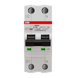 DS201 C25 AC30 Residual Current Circuit Breaker with Overcurrent Protection