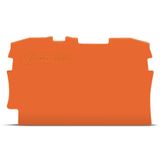 2000-1292 End and intermediate plate; 0.7 mm thick; orange