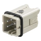 Contact insert (industry plug-in connectors), Male, 400 V, 16 A, Numbe