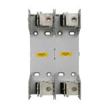 Eaton Bussmann Series RM modular fuse block, 600V, 225-400A, Knife Blade End X Knife Blade End, Two-pole