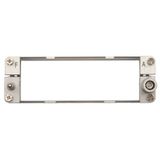 Hinged frame 24B for 6 modules (A..F)