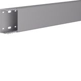 Slotted panel trunking made of PVC LKG 37x75mm stone grey