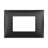 CLASSIA - cover plate 3P black nickel