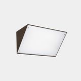 Wall fixture IP65 Curie PC Small E27 15 Brown 710lm