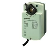 GQD161.1A - Rotary air damper actuator, AC/DC 24 V, DC 0...10 V, 2 Nm, spring return 30/15 s