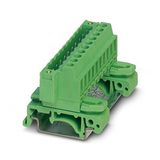 DIN rail connector