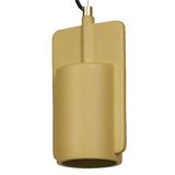 DECOR MOLD PENDANT 130MM 1XE27 GD LEDV