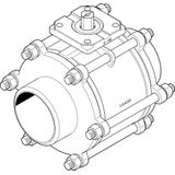 VZBA-4"-WW-63-T-22-F10-V4V4T Ball valve