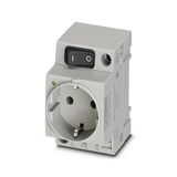 Socket outlet for distribution board Phoenix Contact EO-CF/UT/LED/S 250V 16A AC