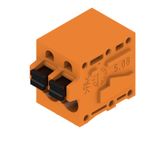 PCB terminal, 5.08 mm, Number of poles: 2, Conductor outlet direction: