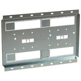 Mounting plate - for DPX/DPX-I 1250/1600 supply invertor type - fixed version