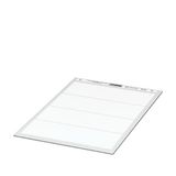 BMKL 64X16 WH CUS - Label sheet, DIN A4