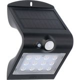 Outdoor Solar Light - floodlight  - Kyoto 1.5W 220lm 3000K IP65  - Sensor - Black