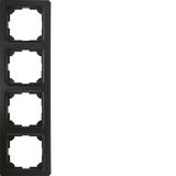 4-way universal frames in E-Design55, anthracite mat
