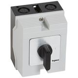 Cam switch - on/off switch - PR 17 - 4P - 20 A - 4 contacts - box 96x120 mm
