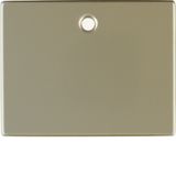 Centre plate f. pullcord switch/pullcord push-b., arsys, light bronze 