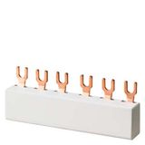 Busbar, 63 A 3-pole modular width 1...