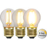 LED Lamp E27 G45 Soft Glow 3-step memory