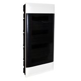 LEGRAND 4X12M FLUSH CABINET SMOKED DOOR WITHOUT TERMINAL BLOCK FOR DRY WALL