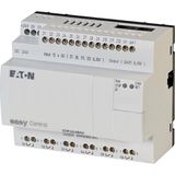 Compact PLC, 24 V DC, 12DI(of 4AI), 6DO(R), 1AO, ethernet, CAN