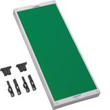 Assembly unit, universN,600x250mm, protection cover, green