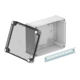 T 250 OE HD TR Junction box, closed with high transparent cover 240x190x115