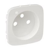 Cover plate Valena Allure - 2P+E socket - with indicator -French standard -pearl