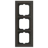 1723-290 Cover Frame Busch-axcent® slate grey