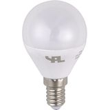 LED E14 Ball G45x80 230V 470Lm 5W 827 150° AC Opal Dim