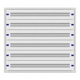 Multi-module distribution board 4M-18K, H:875 W:980 D:200mm