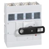 Isolating switch - DPX-IS 1600 with release - 4P - 1600 A - front handle