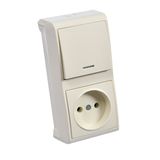 Vera Beige Il Switch - Ver Socket