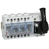 Isolating switch Vistop - 160 A - 4P - front handle, black - 9 modules