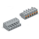 2231-207/026-000 1-conductor female connector; push-button; Push-in CAGE CLAMP®