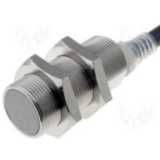 Proximity sensor, inductive, nickel-brass, short body, M18, shielded,