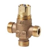 VXP45.10-0.4 - 3-port seat valve, external thread, PN16, DN10, kvs 0.4