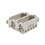 Frame for industrial connector, Series: ConCept frame, Size: 10, Polyc