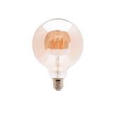 FILAMENT LED E27 230V 5W G125x185 mm 2000K DIMMABLE GOLD