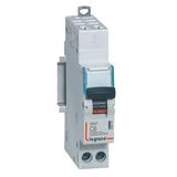 Phase+Neutral circuit breaker DNX³4500 6kA automatic terminal inlet screw terminal outlet - 1P+N 230V~ 6A curve C - 1 module