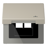 Hinged lid LAN with centre plate ES2990KLLAN