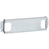 Plate XL³ 400 - for 1 DPX³ 160 thermal magnetic - horizontal mounting
