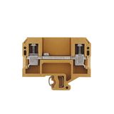 Feed-through terminal block, Screw connection, 10 mm², 500 V, 57 A, Nu